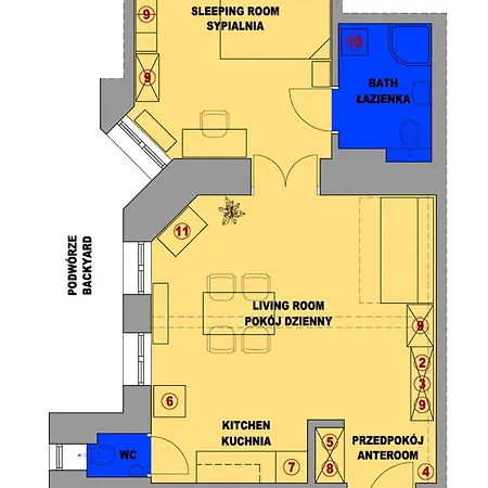 Caffe Latte, Center Apartment *