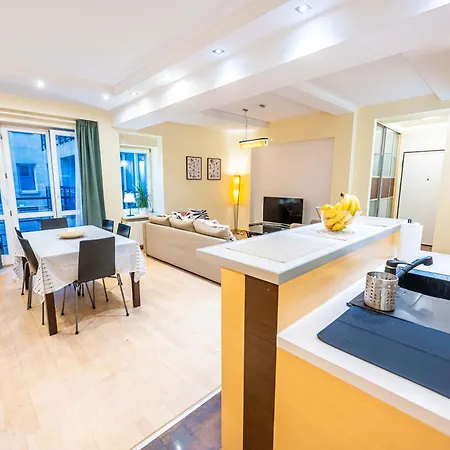 And Specious Two Bedrooms In The Old Town Apartment *