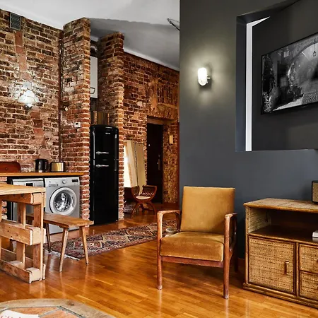 Appartement Loft Industrial Design Cracovie