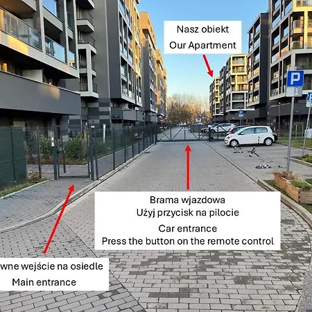 Apartament Nenufar Cracow Garden Parter Free Darmowy Parking Ogrod Netflix Klimatyzacja