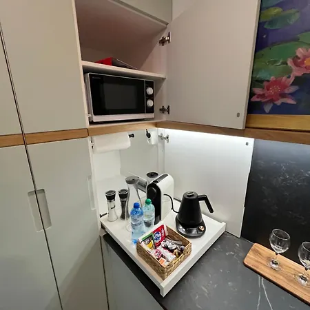 Nenufar Cracow Garden Parter Free Darmowy Parking Ogrod Netflix Klimatyzacja Apartament Kraków