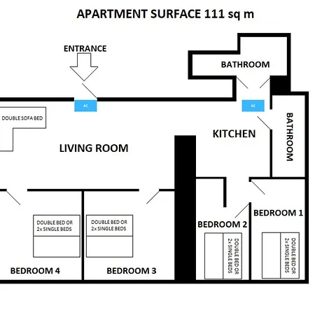 Apartmán Glamorous In Heart Of Old Town Krakov