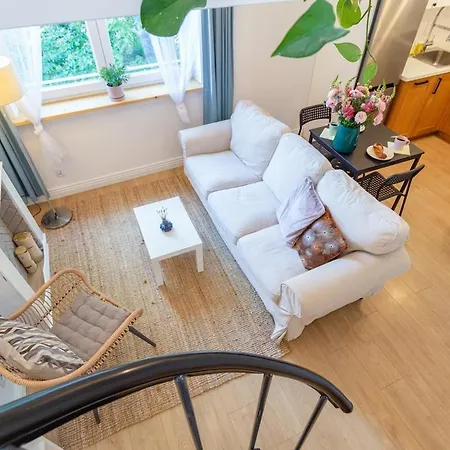 Apartment Charming 2-level Loft In Cracow Krakow