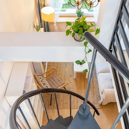 Apartment Charming 2-level Loft In Cracow