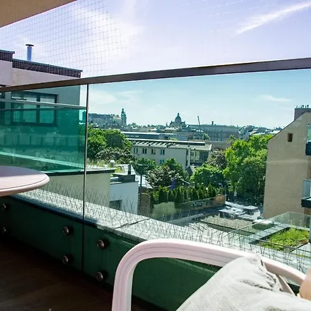 Inpoint 2-rooms With Bath, Balcony, Parking And View - Wawel Castle Apartament Kraków