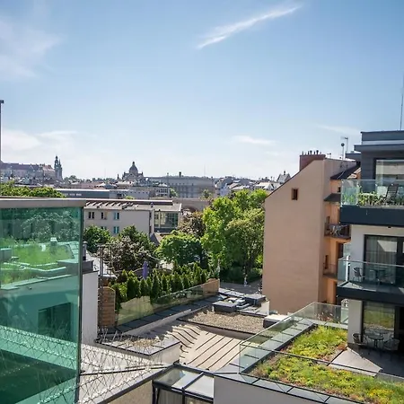 Inpoint 2-rooms With Bath, Balcony, Parking And View - Wawel Castle * Kraków