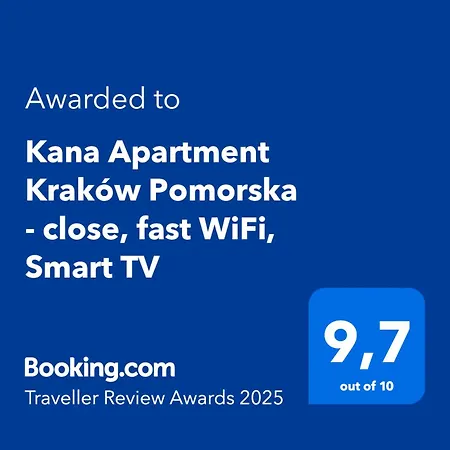 Apartament Kana - Stylish Apartment In Krakow - Close, Fast Wifi & Smart Tv