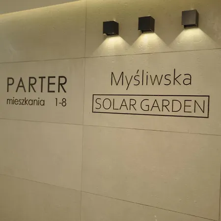 Mysliwska Solar Garden Premium Wawelofts - Free Garage Apartment *