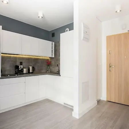 Apartment Garden Apartment Cracow- Shopping Mall 1Min, Underground Parking, Family Friendly, City Center
