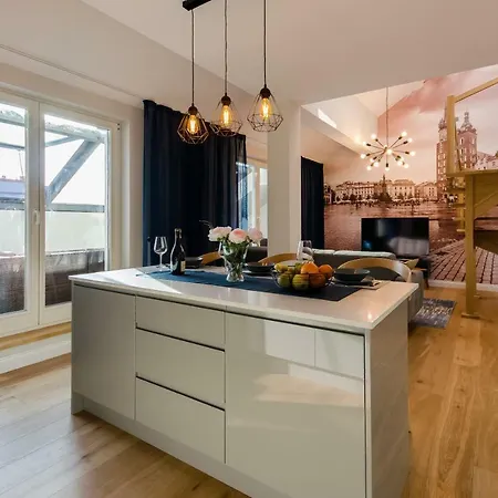 Kazimierz Penthouse With Private Terrace Διαμέρισμα Krasków