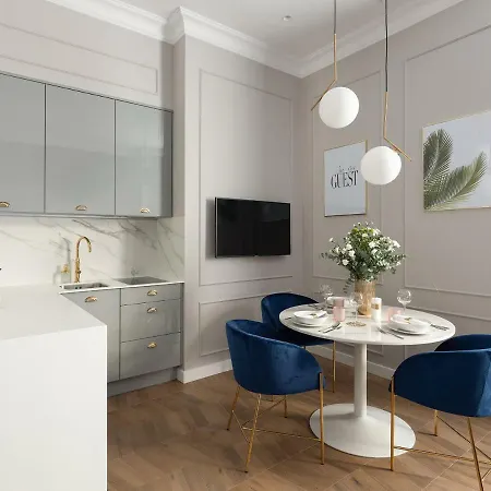 Apartament Luxury Gold Cracow Centre 3min Main Sq Old Town Kraków