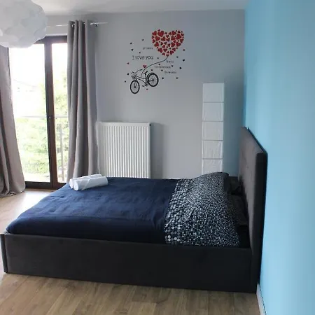 Wola Modern Black&white Apartment Krakow