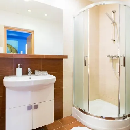 Apartamento The Quiet Blue In The Center! Cracovia
