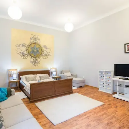 Apartamento The Quiet Blue In The Center! Cracovia