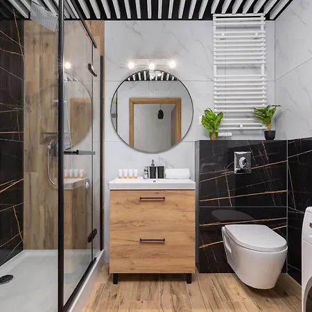 Apartament Dark Blue With Parking And Furnished Balcony In By Renters Kraków