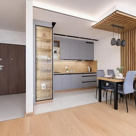 Dark Blue With Parking And Furnished Balcony In By Renters