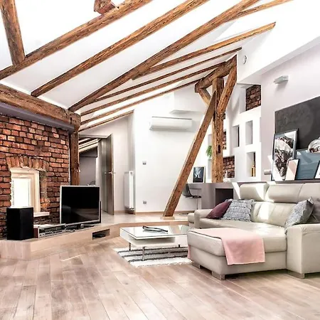 Apartment Exclusive Loft With Sauna, Ac And 3 Bathrooms Krakow