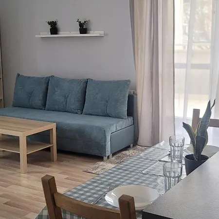 Przytulny W Centrum Z Tarasem Apartament