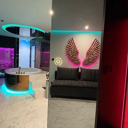 Jacuzzi Glass-House Wislane Tarasy With Sauna And Parking Appartement Krakau