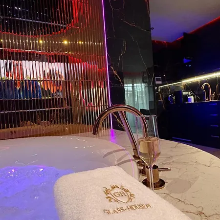 Jacuzzi Glass-House Wislane Tarasy With Sauna And Parking * Krakau