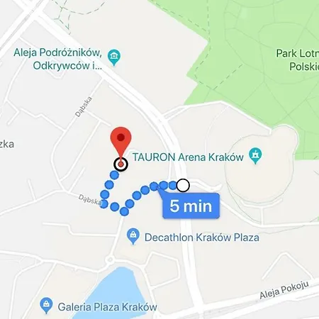 Arena Kwatera prywatna Kraków
