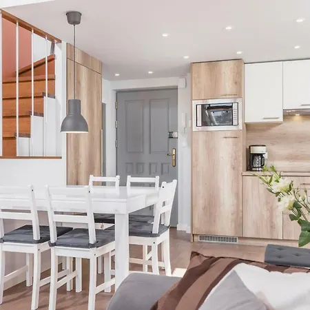 Cheerful Air Conditioned With Mezzanine And Parking - Old Town Apartment Krakow
