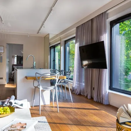 Modern View Of Planty Park * Krakau