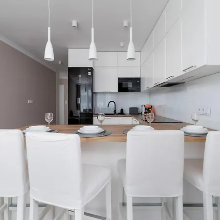 Apartment Modern Suitable For Remote Work With Balcony & Parking By Renters