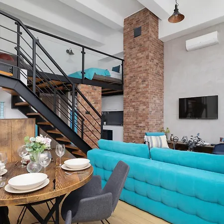 Apartment Deluxe Loft Lubelska With Mezzanine By Renters *