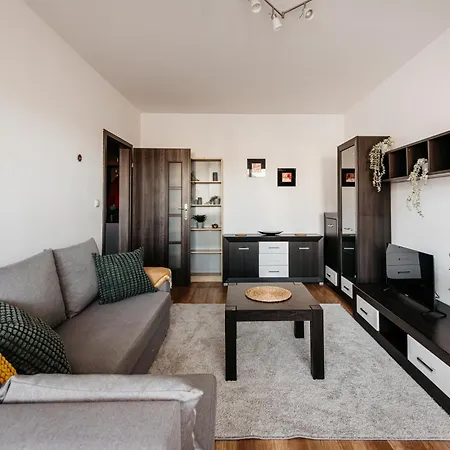 2-room With Garage And Air Conditioning In The Center شقة كراكوفيا