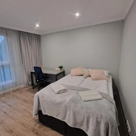 Apartment Modern Suitable For Remote Work With Balcony & Parking By Renters *
