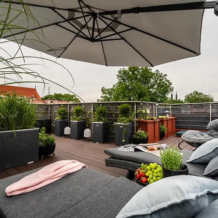 Apartment Rooftop Wawel View With Jacuzzi L Luxury *