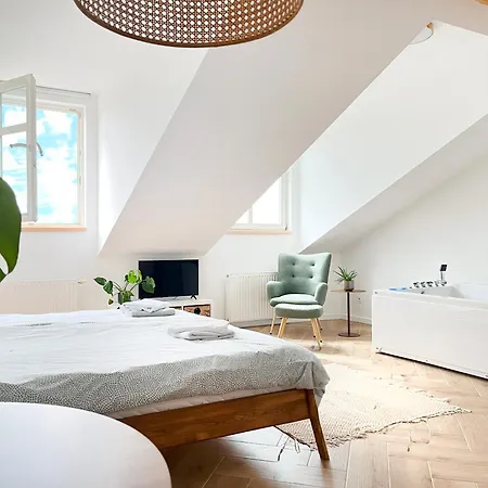 Jacuzzi Premium With Air Conditioning, Main Square Apartment Krakow
