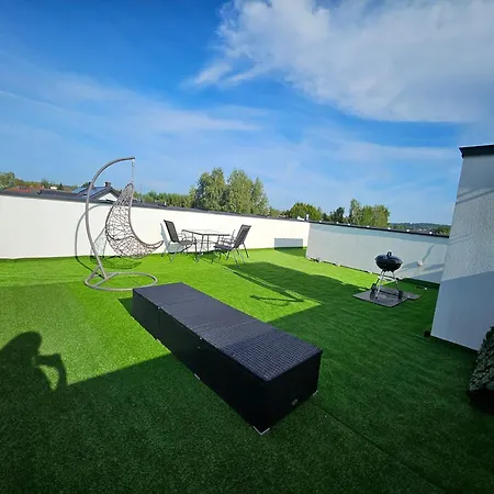 Luksusowy 60 M Z Jacuzzi Oraz Z Ogrodkiem Na Dachu Na Wylacznosc ! Krakow