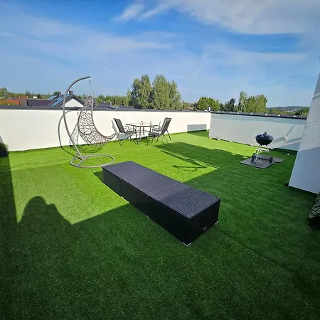 Luksusowy 60 M Z Jacuzzi Oraz Z Ogrodkiem Na Dachu Na Wylacznosc ! Apartment