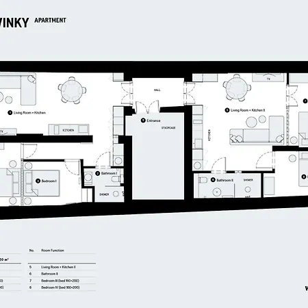 Apartment Pinkywinky Oldtown By Willywalls *