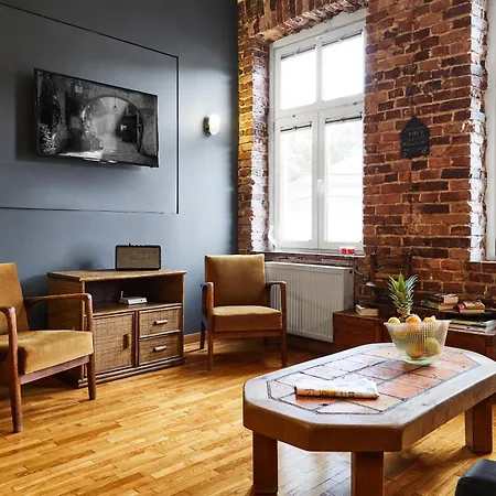 Loft Industrial Design Lägenhet Kraków