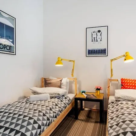 Blue Peace-apartment With Free Parking In Center For 1-6 People * Cracóvia